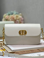 DIOR 30 MONTAIGNE AVENUE BAG LATTE BOX CALFSKIN – DOB104