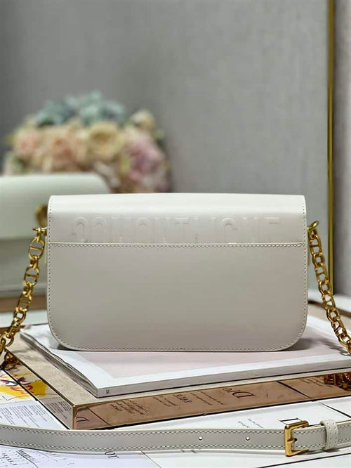 DIOR 30 MONTAIGNE AVENUE BAG LATTE BOX CALFSKIN – DOB104