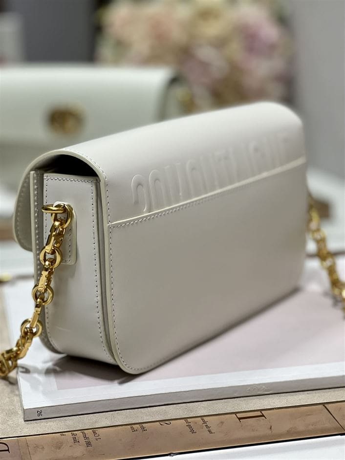 DIOR 30 MONTAIGNE AVENUE BAG LATTE BOX CALFSKIN – DOB104