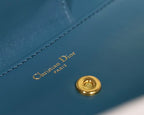 DIOR AUTHENTICATED AVENUE HANDBAG LEATHER BLUE – DOB116