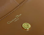 DIOR AUTHENTICATED AVENUE HANDBAG LEATHER BROWN – DOB115