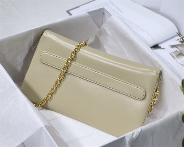 DIOR AUTHENTICATED AVENUE HANDBAG LEATHER GREY – DOB114