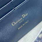 Dior Bobby East-West Pouch With Chain ‘Blue’ – DOB025