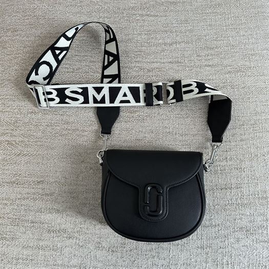 DIOR MARC JACOBS THE J MACRC BLACK SADDLE BAG – DOB091