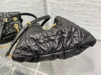 DIOR MEDIUM DIOR AMMI BAG BLACK SUPPLE MACROCANNAGE LAMBSKIN – DOB031
