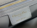 DIOR MEDIUM DIOR CARO BAG BLUE SUPPLE CANNAGE CALFSKIN – DOB108