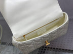 DIOR MEDIUM DIOR CARO BAG IVORY SUPPLE CANNAGE CALFSKIN – DOB107