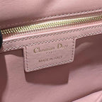 DIOR MEDIUM DIOR CARO BAG ROSE DES VENTS QUILTED MACROCANNAGE CALFSKIN – DOB063