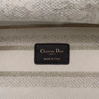 DIOR MEDIUM LADY D-LITE WHITE BAG – DOB010
