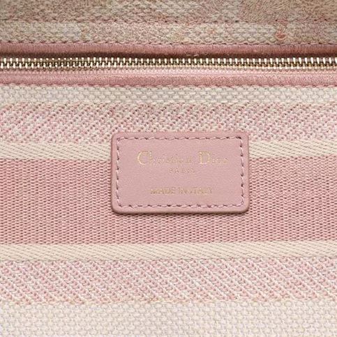 DIOR MEDIUM LADY D-LITE PINK BAG – DOB011