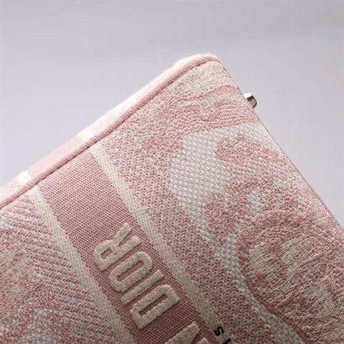 DIOR MEDIUM LADY D-LITE PINK BAG – DOB011