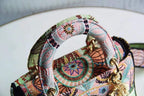 DIOR MEDIUM LADY D-LITE BAG IN MULTICOLOR LIGHTS EMBROIDERY – DOB017