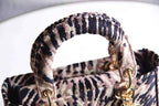DIOR MEDIUM LADY D-LITE BAG IN MULTICOLOR TIE EMBROIDERY – DOB016