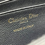 DIOR MISS DIOR MINI BAG BLACK CANNAGE LAMBSKIN – DOB053