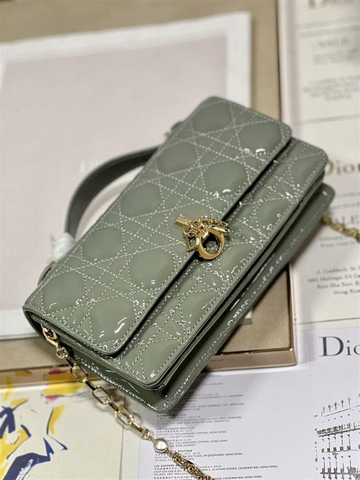 DIOR MISS DIOR MINI BAG CANNAGE LAMBSKIN – DOB055