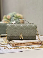 DIOR MISS DIOR MINI BAG CANNAGE LAMBSKIN – DOB055
