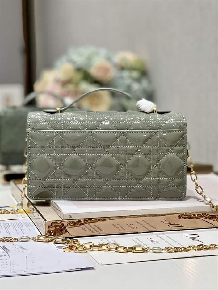 DIOR MISS DIOR MINI BAG CANNAGE LAMBSKIN – DOB055