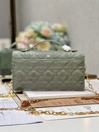 DIOR MISS DIOR MINI BAG CANNAGE LAMBSKIN – DOB055