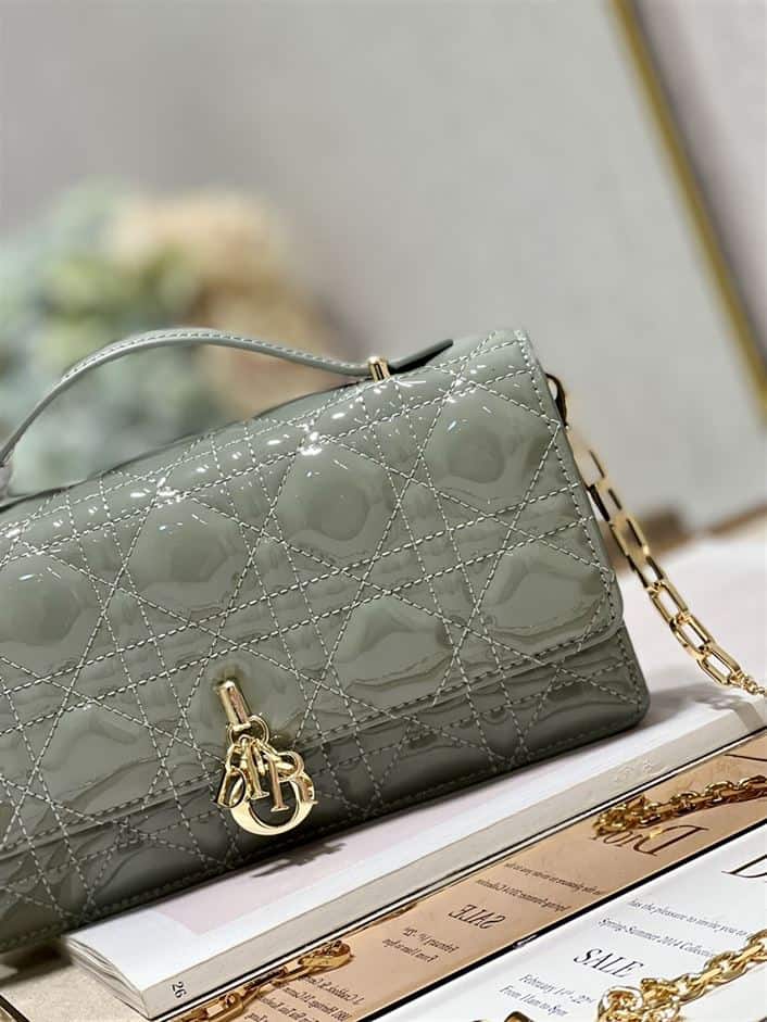 DIOR MISS DIOR MINI BAG CANNAGE LAMBSKIN – DOB055