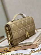 DIOR MISS DIOR MINI BAG CANNAGE LAMBSKIN – DOB056
