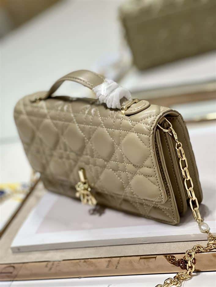 DIOR MISS DIOR MINI BAG CANNAGE LAMBSKIN – DOB056