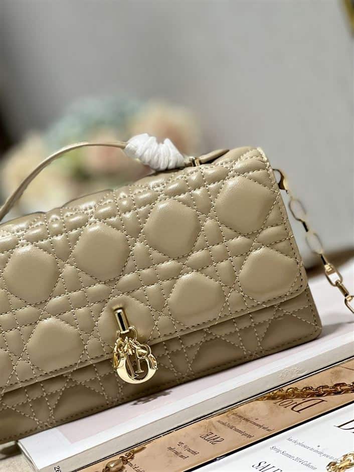 DIOR MISS DIOR MINI BAG CANNAGE LAMBSKIN – DOB056