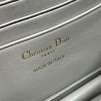 DIOR MISS DIOR MINI BAG GREY CANNAGE LAMBSKIN – DOB058