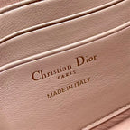 DIOR MISS DIOR MINI BAG ROSE DES VENTS CANNAGE LAMBSKIN – DOB050
