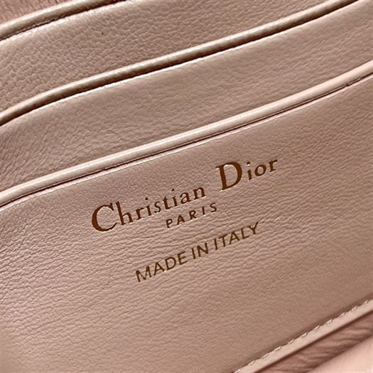 DIOR MISS DIOR MINI BAG ROSE DES VENTS CANNAGE LAMBSKIN – DOB050