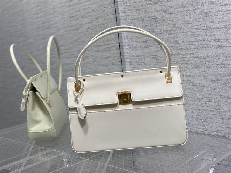 DIOR PARISIENCE BAG WHITE – DOB097
