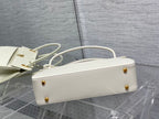 DIOR PARISIENCE BAG WHITE – DOB097