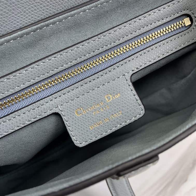 DIOR SADDLE BAG WITH STRAP BLUE – DOB033