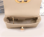 DIOR SMALL DIOR CARO BAG BEIGE SUPPLE CANNAGE CALFSKIN – DOB120