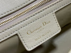 DIOR SMALL DIOR CARO BAG GOLD STONE SUPPLE CANNAGE CALFSKIN – DOB118