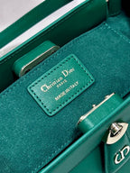 DIOR SMALL DIOR KEY BAG GREEN – DOB023