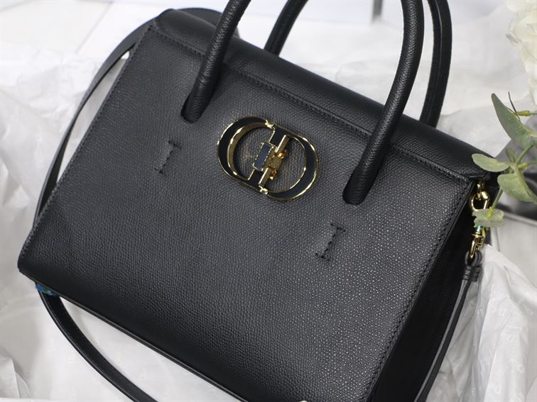 DIOR ST-HONORE TOTE BAG BLACK – DOB082