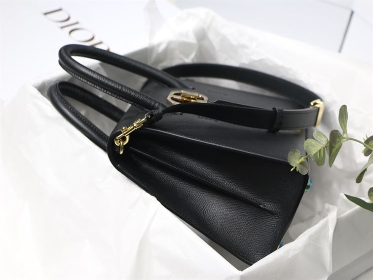 DIOR ST-HONORE TOTE BAG BLACK – DOB082