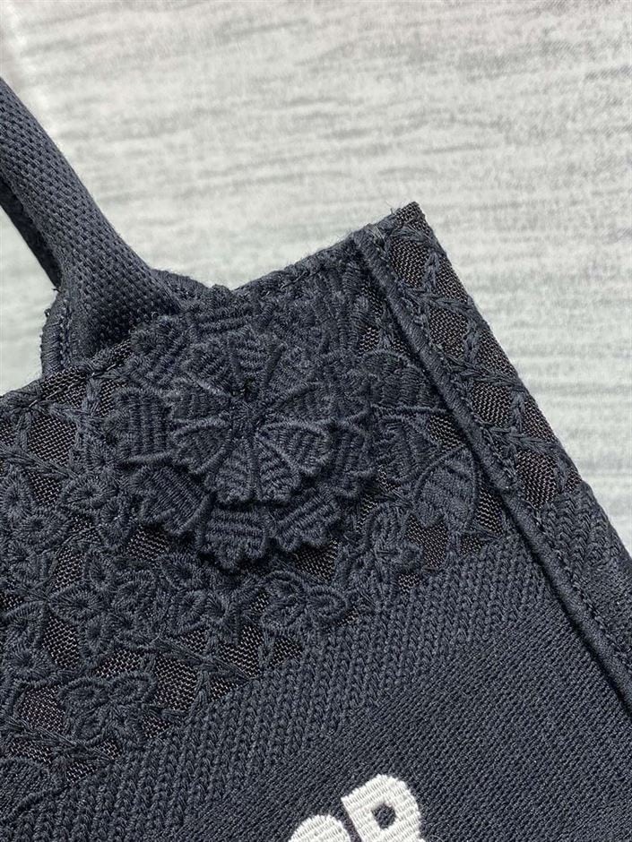 DIOR TOTE BOOK BLACK BAG – DOB030