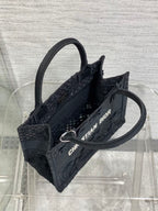 DIOR TOTE BOOK BLACK BAG – DOB030