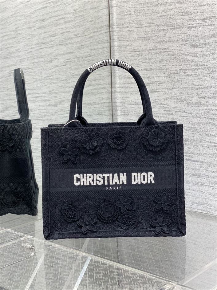DIOR TOTE BOOK BLACK BAG – DOB030