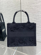 DIOR TOTE BOOK BLACK BAG – DOB030