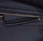 FENDI BAGUETTE BLACK SEQUIN AND LEATHER BAG – F003