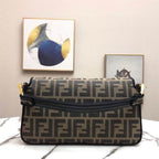 FENDI BAGUETTE JACQUARD FF FABRIC BAG –  F001