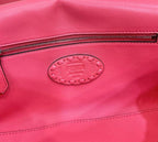 FENDI BAGUETTE PINK SELLERIA BAG WITH OVERSIZE TOPSTITCHING – F030