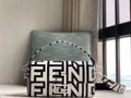 FENDI BAGUETTE TWO TONE LEATHER FENDI BY MARC JACOBS BAG – F045