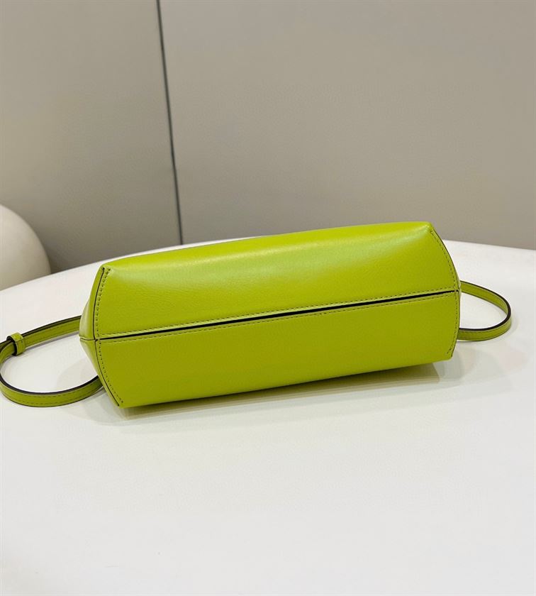 FENDI FIRST SMALL ACID GREEN LEATHER BAG – F046