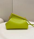 FENDI FIRST SMALL ACID GREEN LEATHER BAG – F046
