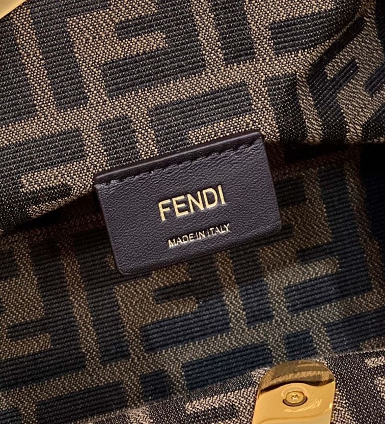 FENDI FIRST SMALL ACID GREEN LEATHER BAG – F046