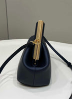 FENDI FIRST SMALL BLACK LEATHER BAG – F005