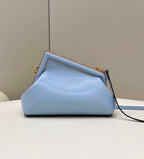 FENDI FIRST SMALL LIGHT BLUE LEATHER BAG – F051